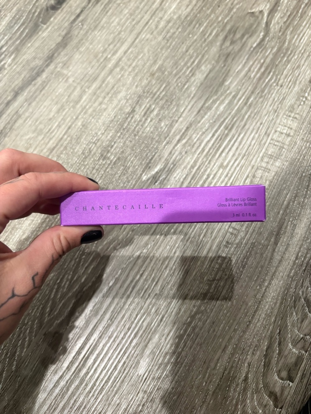 Chantecaille Brilliant Lip Gloss - Metallic Violet Box